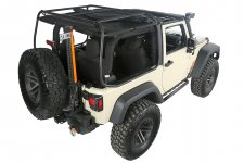 Rugged Ridge Exo-Top for 2-Door JK - Rear Roof Closed - Rear 3Q.jpg