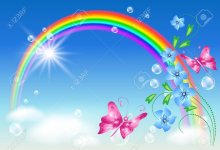 12167685-Rainbow-flowers-and-butterfly-Stock-Vector-butterflies.jpg