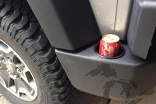 Cup holder in bumper .jpg