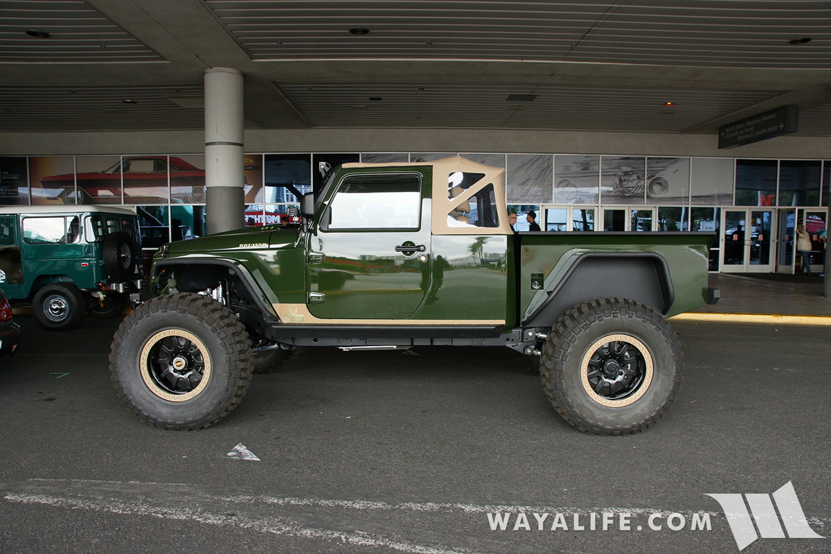 Shows and Events / 2016 SEMA Show / Bruiser Conversion Jeep JK Pick-Up Truck  | WAYALIFE Photos