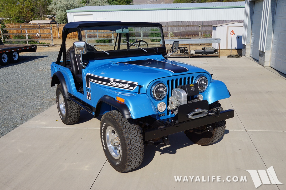 WAYALIFE 1974 Jeep CJ5 Renegade