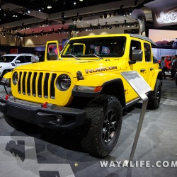 Yellow Jeep JL Wrangler Rubicon Unlimited