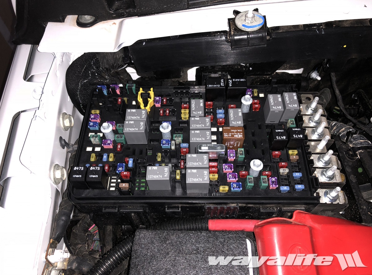 FUSE BOX : JL Wrangler QUICK REFERENCE CHART | WAYALIFE Jeep Forum