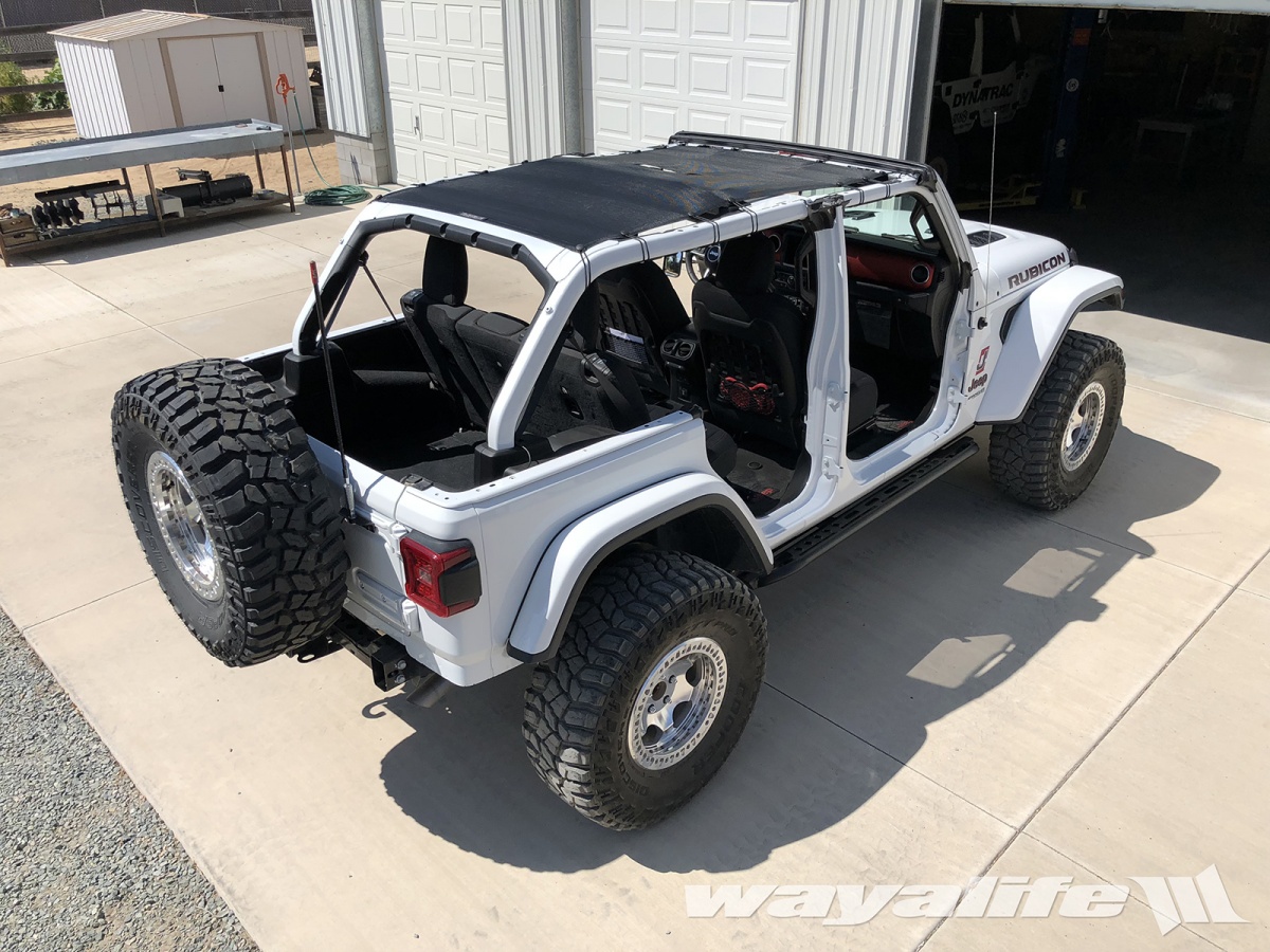 JL WRANGLER SPIDERWEB SUNSHADE