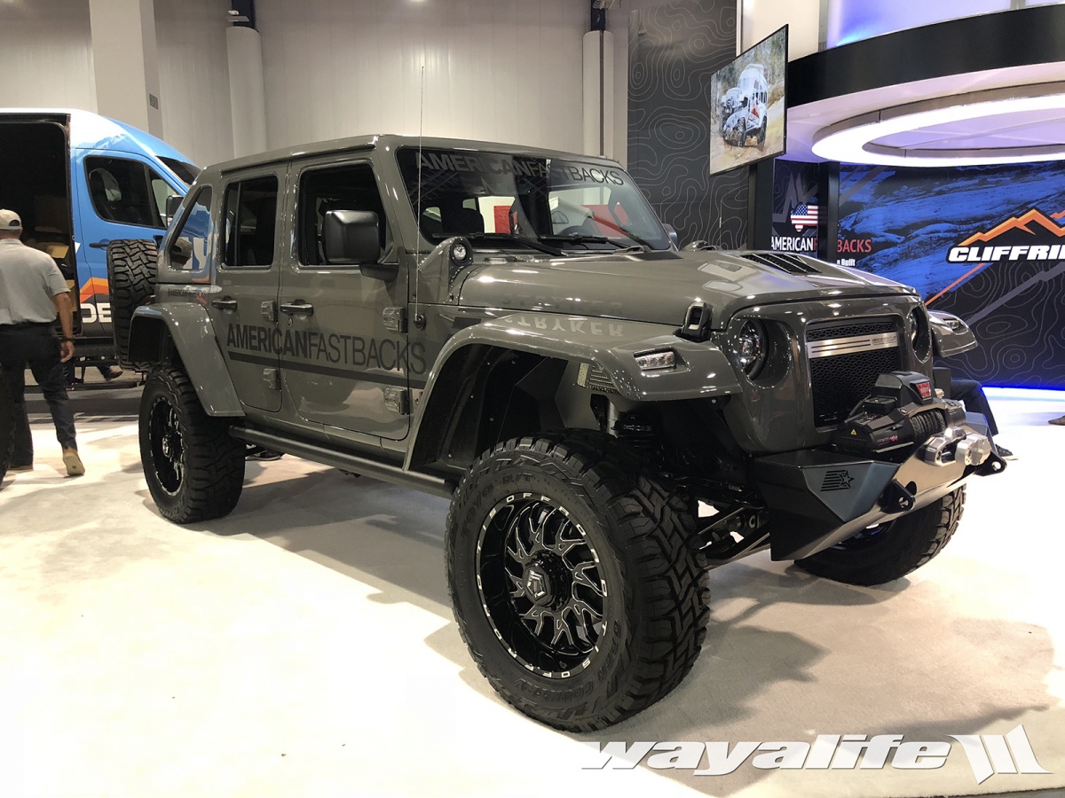 2021 SEMA American Fastback Stryker Stingray JL Wrangler 