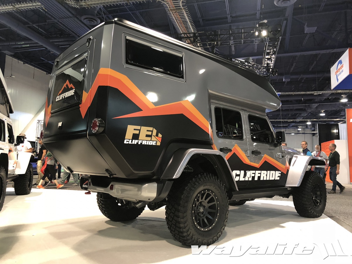 2018 SEMA American Fastback / Cliffride FE4 JL Wrangler Camper | WAYALIFE  Jeep Forum