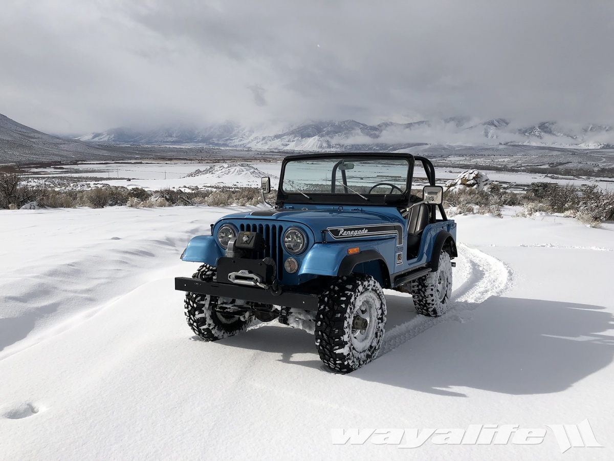 CALAMITY JANE : 1974 CJ-5 Renegade in the Snow