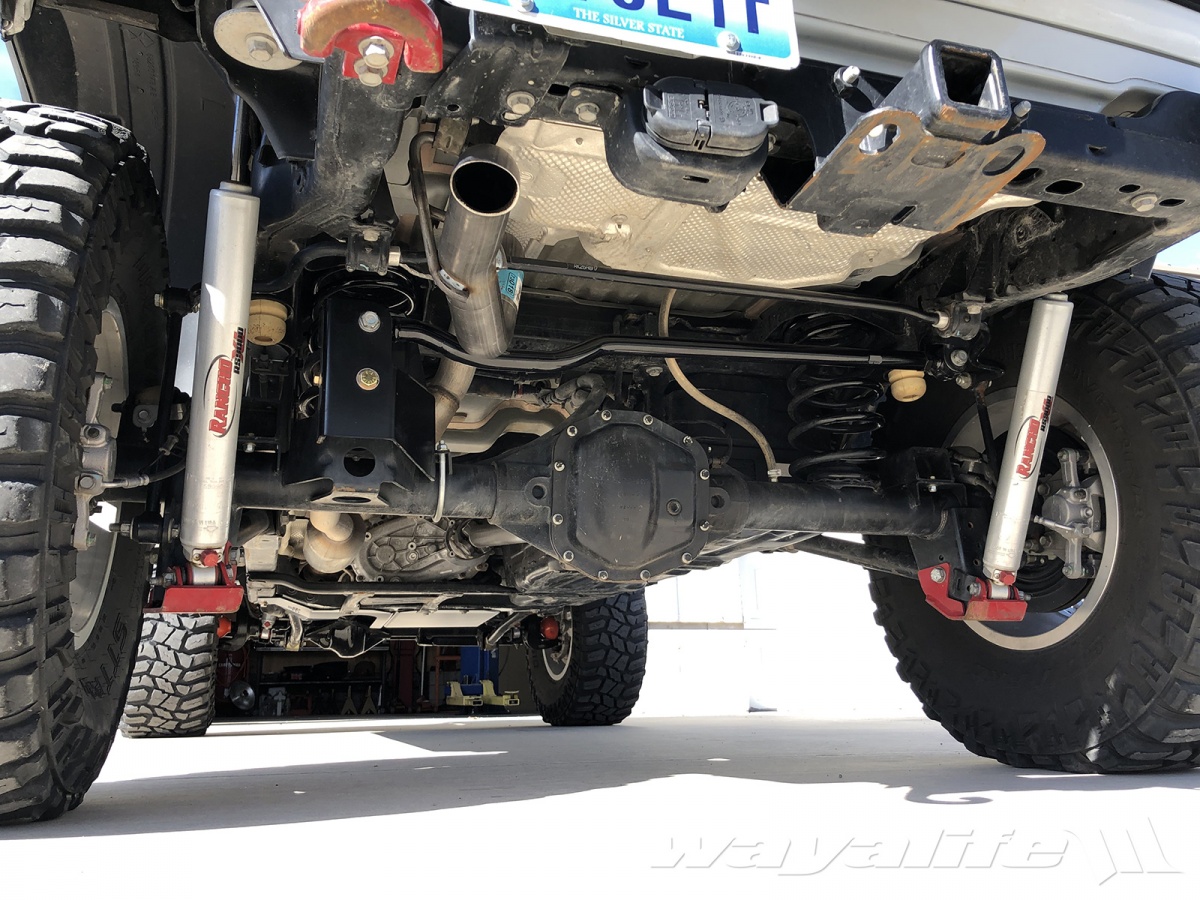 JL Wrangler Dynomax Muffler Elimination Pipe