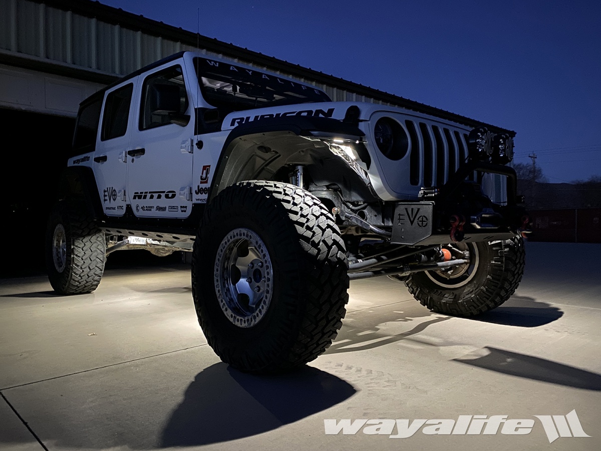 LUX Rock Lights Installed on JET | WAYALIFE Jeep Forum