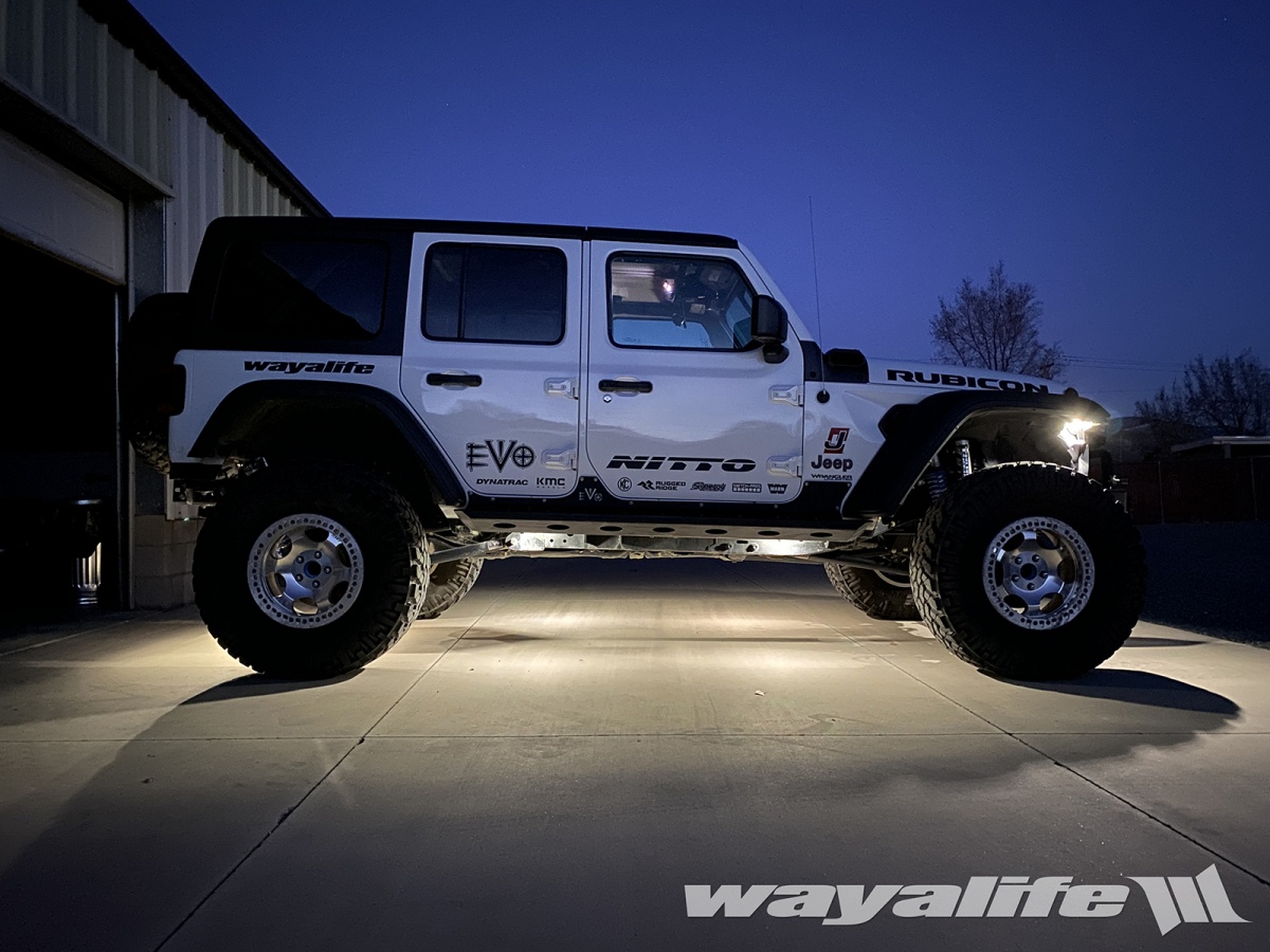 LUX Rock Lights Installed on JET | WAYALIFE Jeep Forum