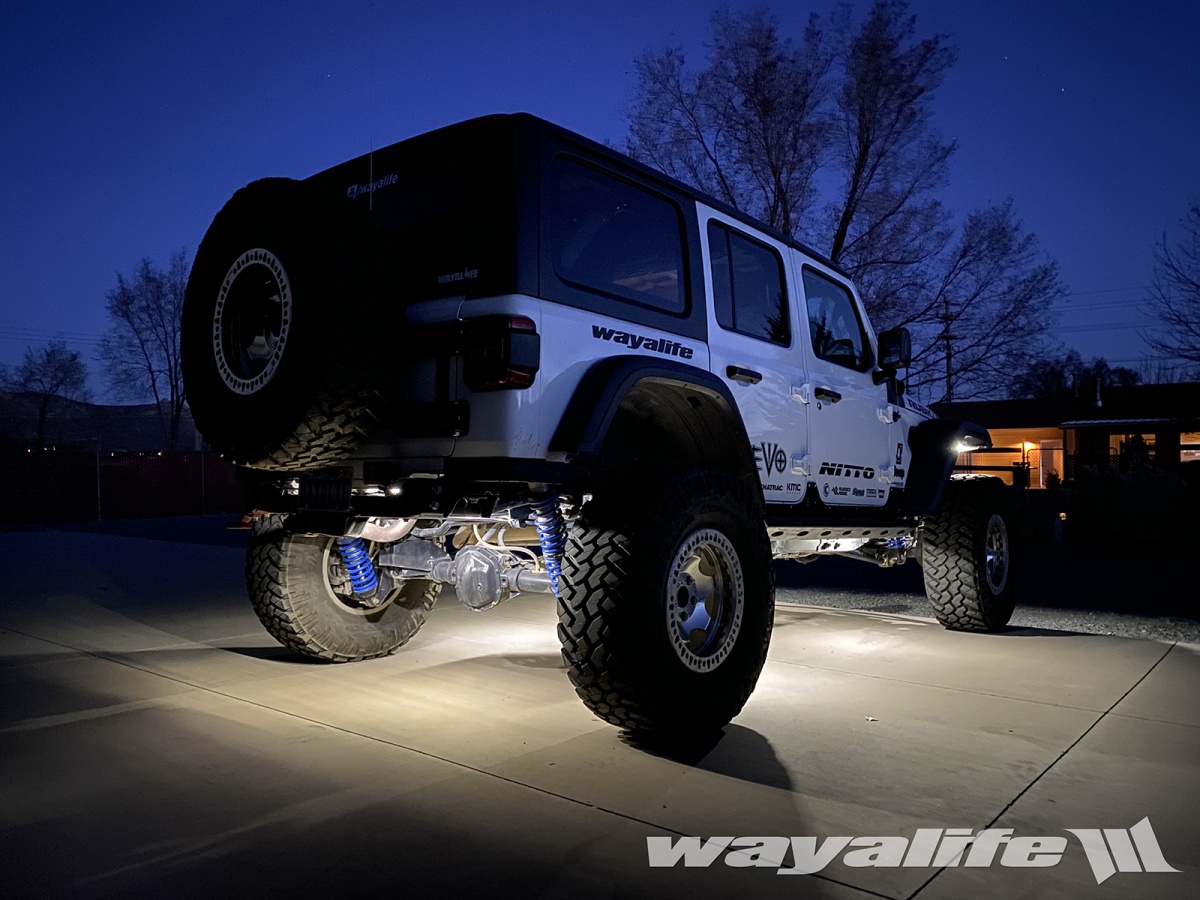 LUX Rock Lights Installed on JET | JLWrangler Jeep Forum