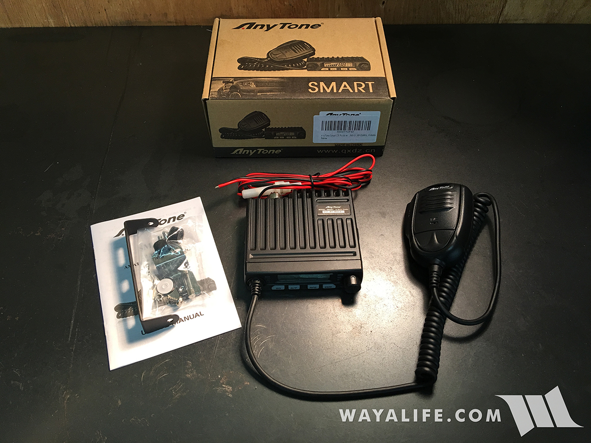 SUPER SMALL AnyTone Smart CB Radio 11 Meter Conversion Write Up