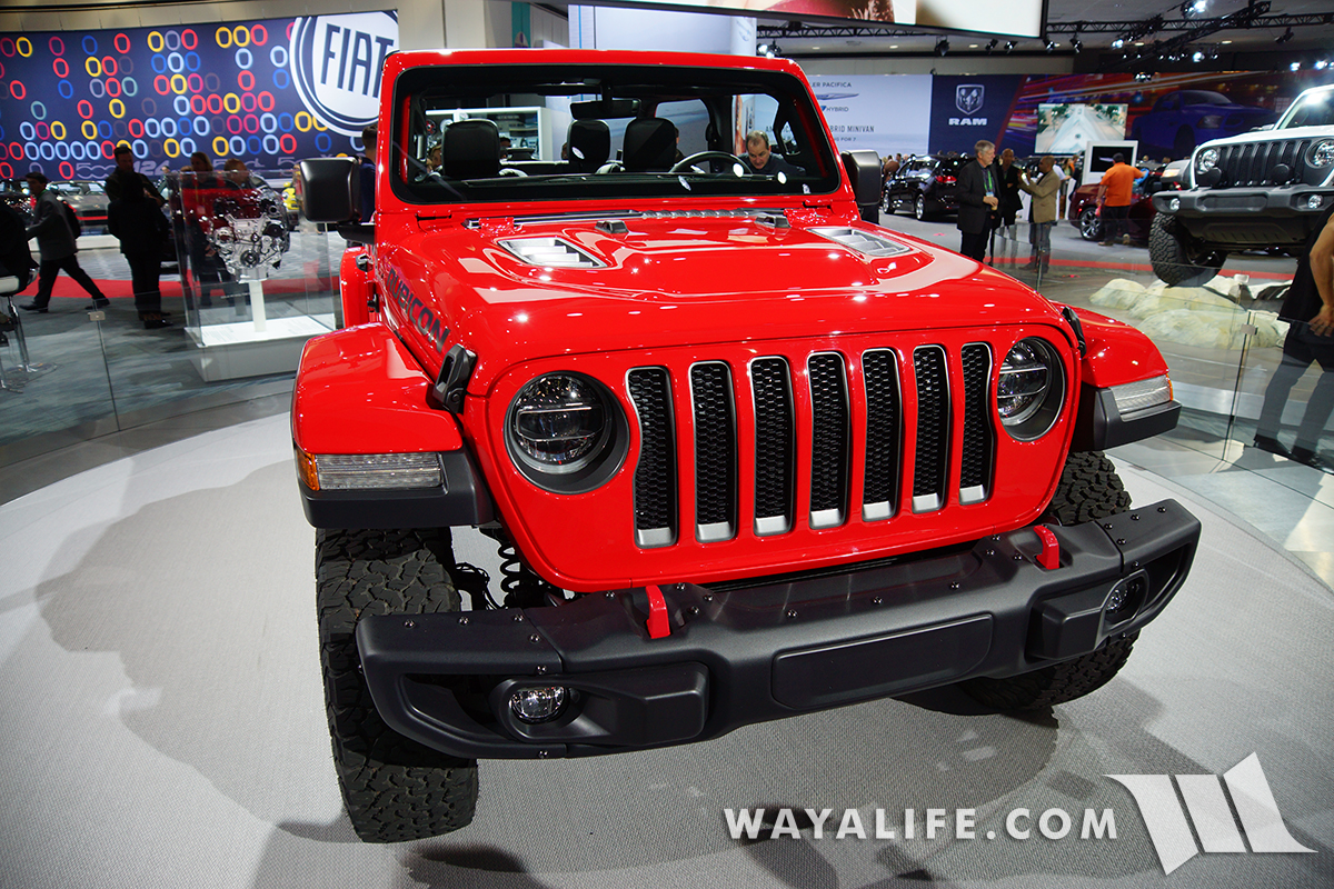 JL Wrangler Rubicon Hood