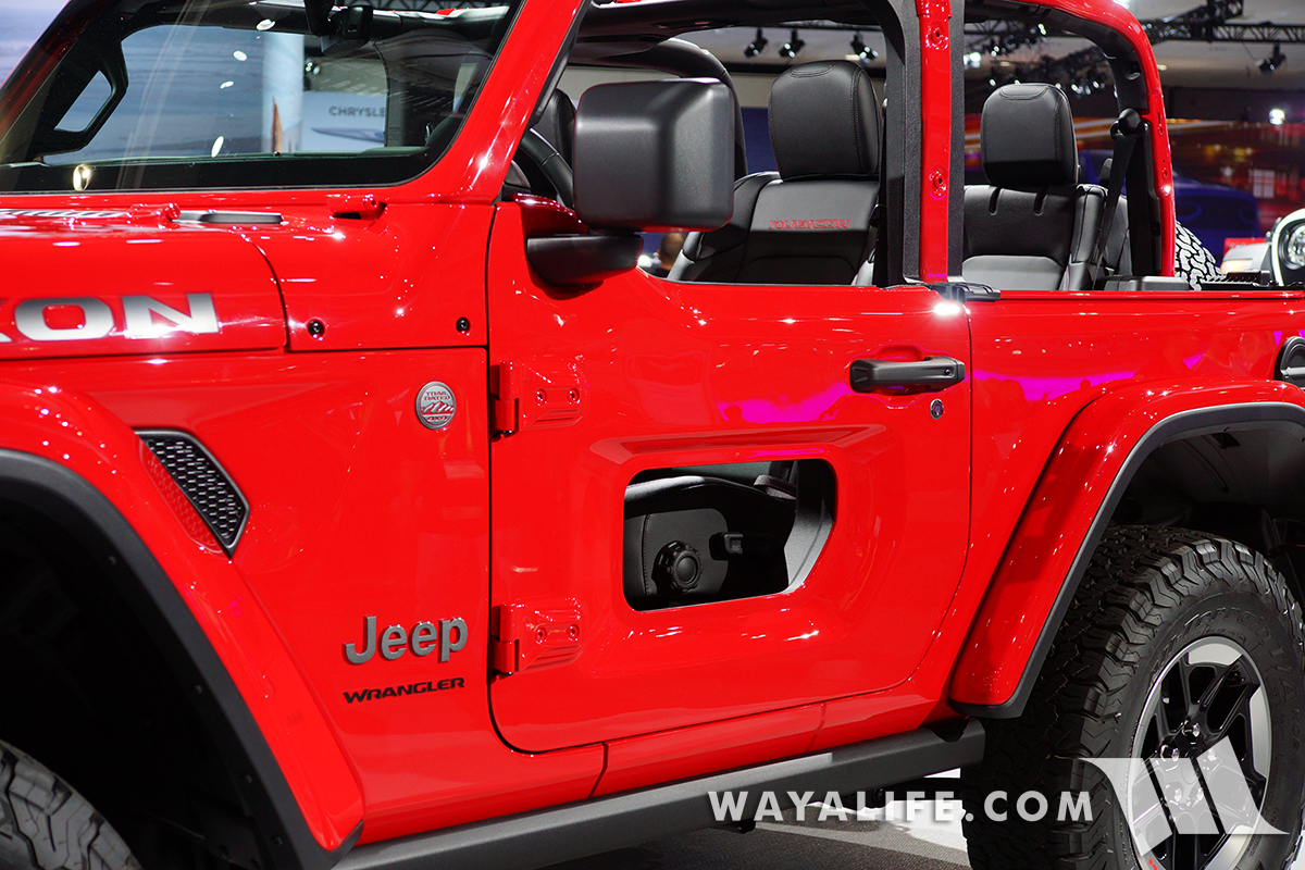 JL Wrangler Rubicon half doors