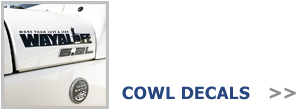 Cowl Decals