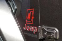 JLWRANGLER Decal - 1 Color JL Logo Outlined